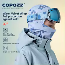 חם צוואר ומסכת סקי לילדים (גיל 4-15) | COPOZZ - מנדף זיעה ונוח