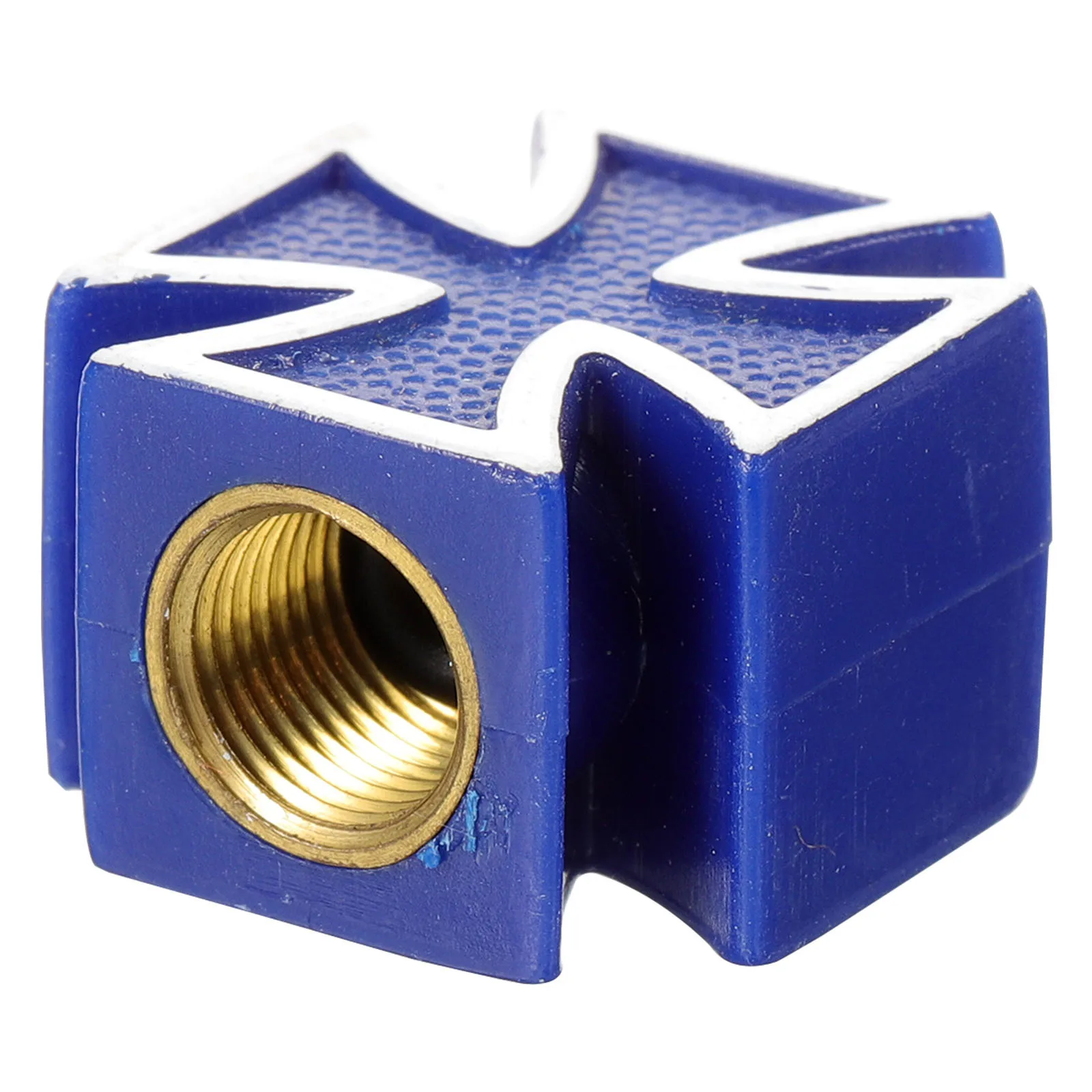 

1pcs Cross Shaped Tire Valve Reusable Nozzle Covers For Car Tires Valves Caps Decorative Alloy Stem Caps Replacement