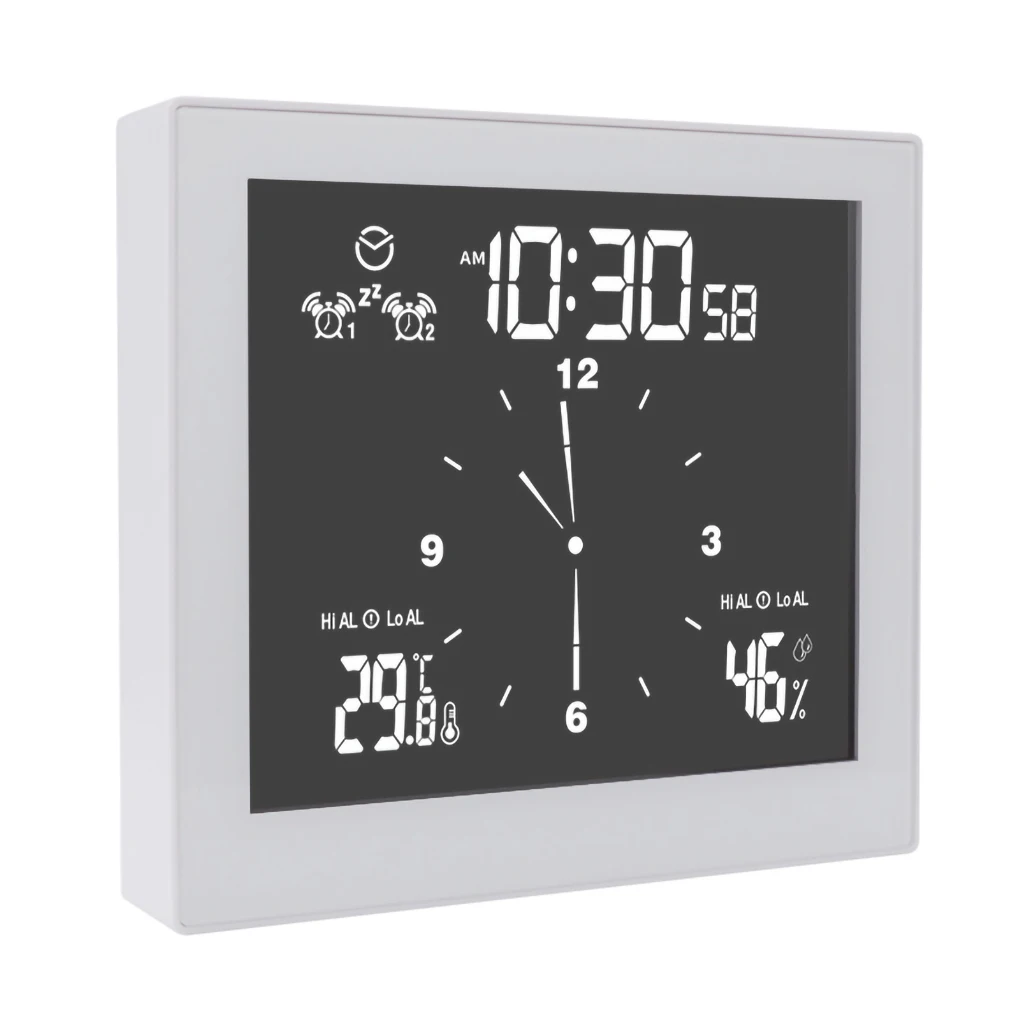 Lcd Digital Wall Cl…