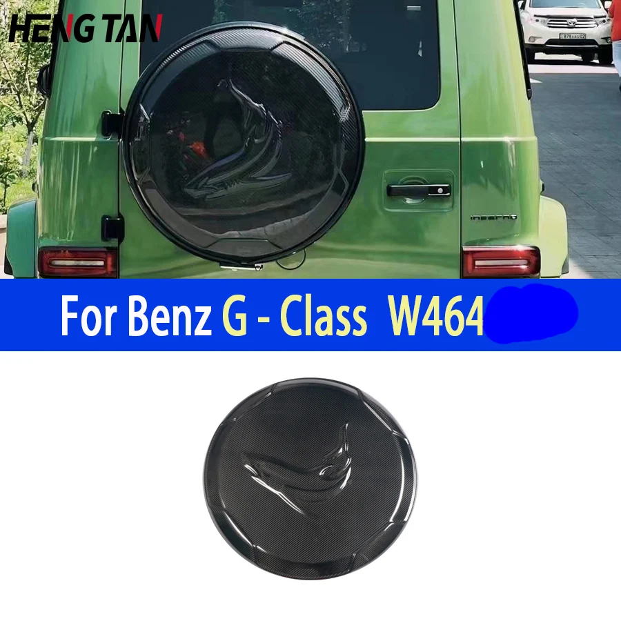 

Carbon Fiber Car Spare Wheel Tire Cover For Mercedes Benz G Class W464 G500 G550 G63 Sports Tire Protective Cover Car