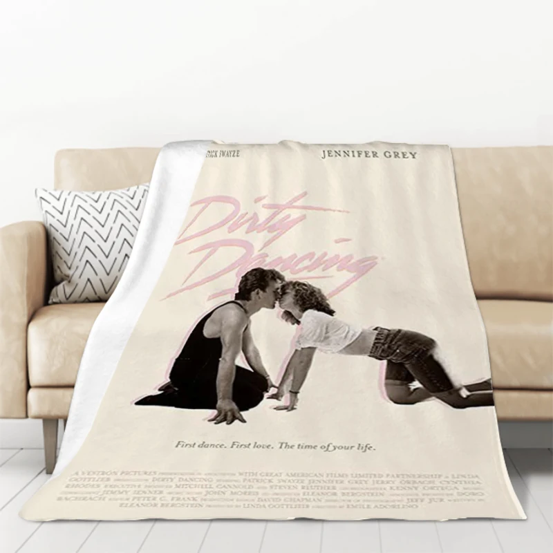 Dirty Dancing Movie Thick and Warm Fleece Blanket for Winter Plead Cover Plaid Blankets Roboca Poly Sofa Quilt King Lid Throwing