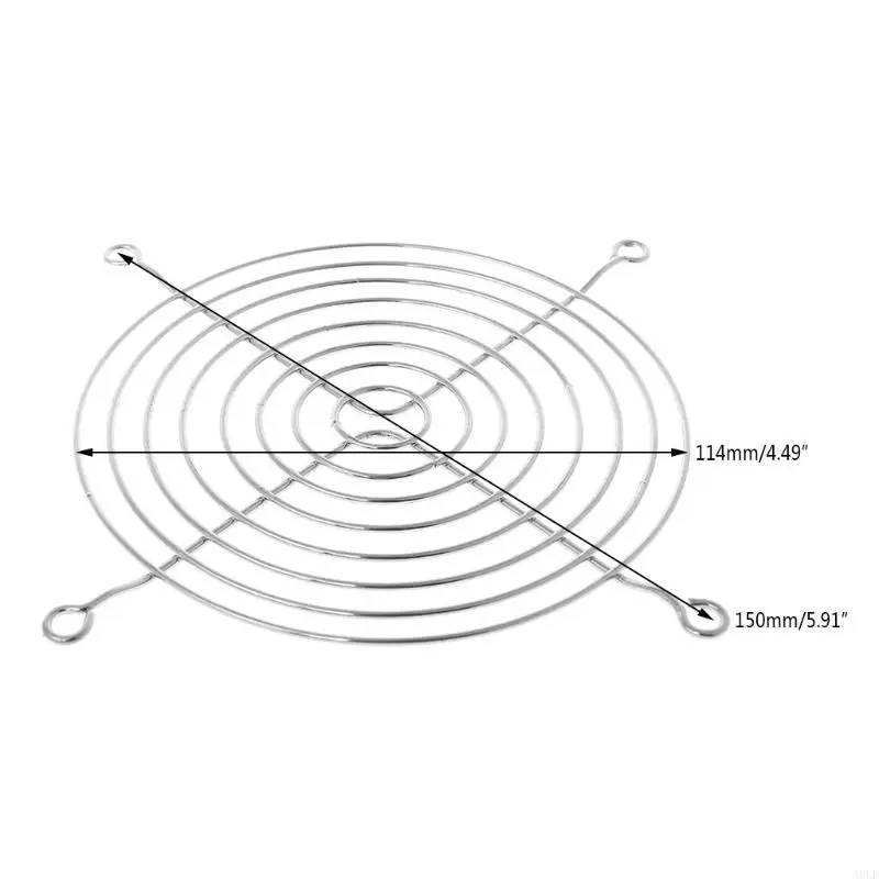 

A9LF PC for Case Cooling Fan Grills Computer Cooler Fan Finger Guard Cover 12cm