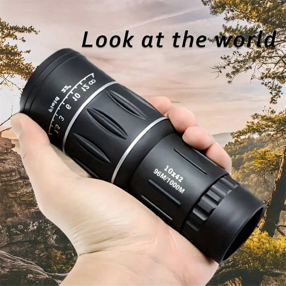 

【Price Drop】Outdoor High List Binoculars Portable Handheld Monoculars 10x42 Portable Handheld High Magnification Monoculars