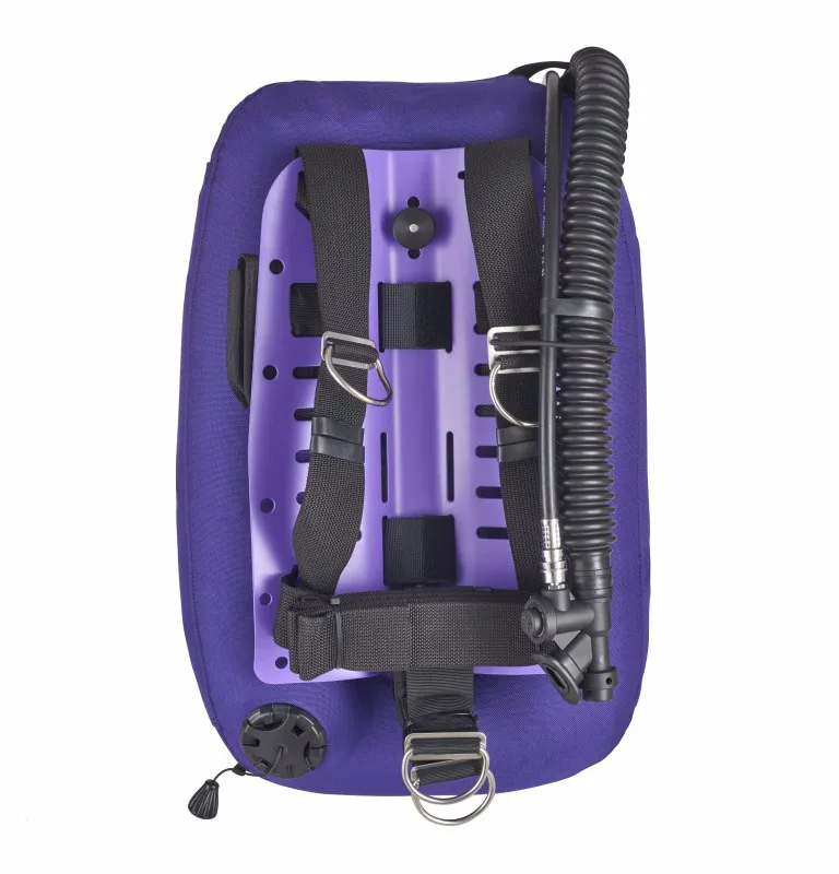 

20/30 lb scuba diving BCD carbon fiber board back fly long and short throat OW regulator