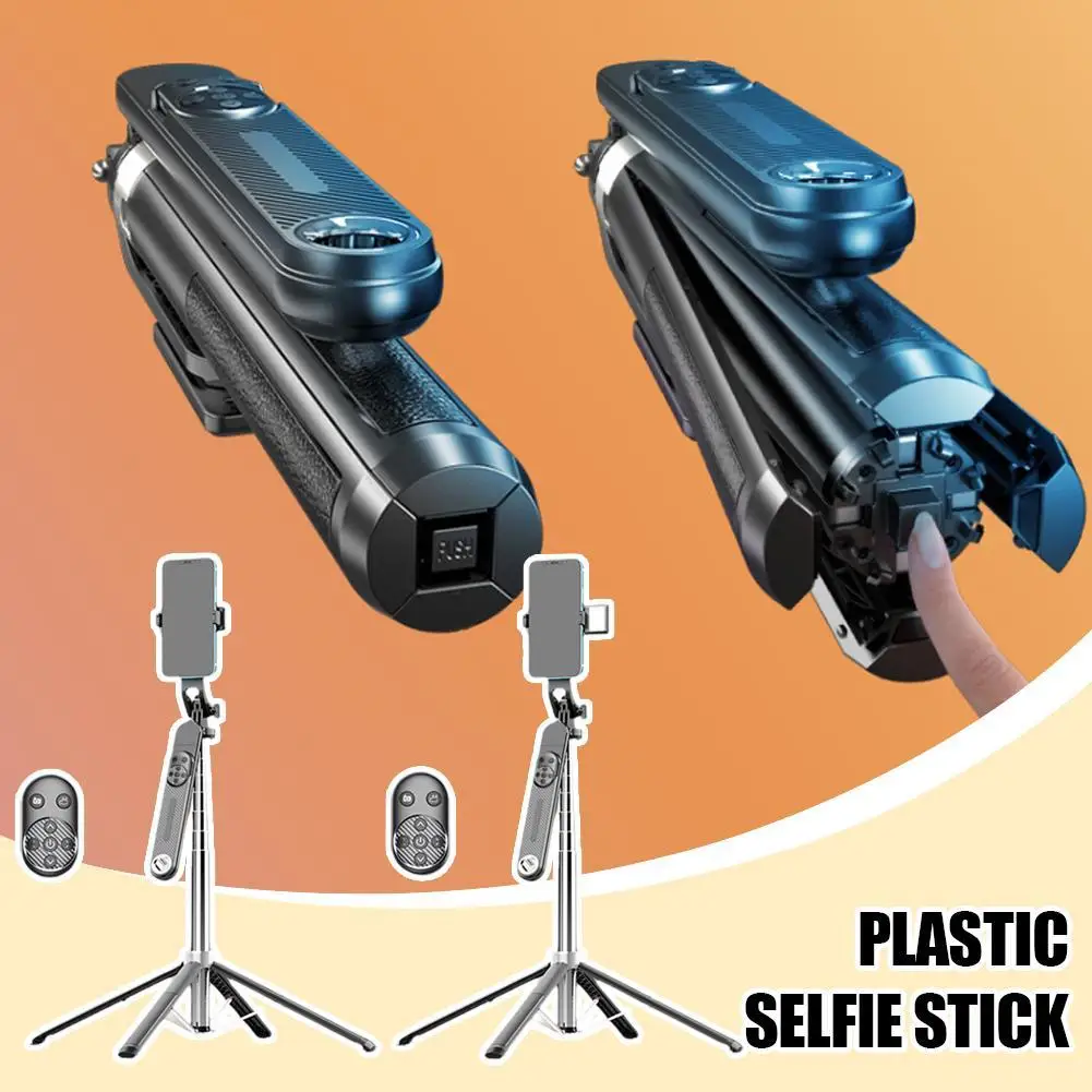 Selfie Stick1.8M Pan-Tilt Anti-Shaking Camera Stabilizer Automatic Balance Selfie Stick Tripod with Bluetooth Remote