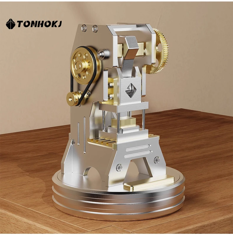 

Electric stamping sculpture pieces, high-end and unique, are metal mechanical model gifts suitable for high-end office desks