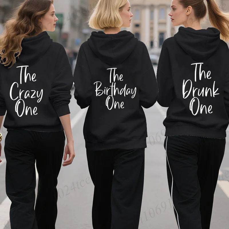 

Толстовки на молнии с забавными групповыми друзьями на день рождения, рубашки Best Friend, толстовки Sweet One, толстовки на молнии для девочек на выходные