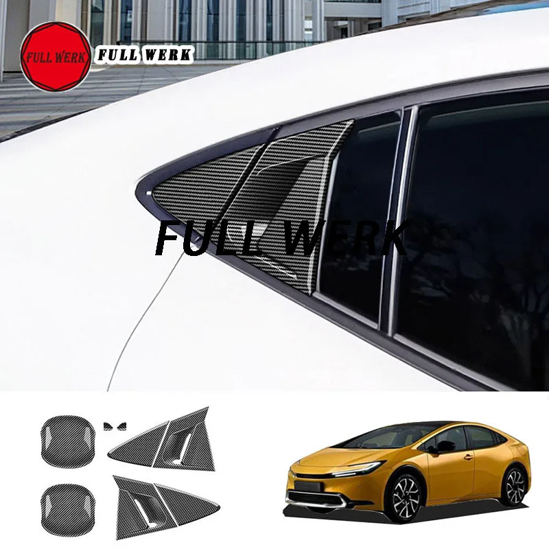 ABS Car Door Handle Bowl Cover Decoration Trim Sticker Frame for Toyota 23 Prius 60 Series Exterior Accessory