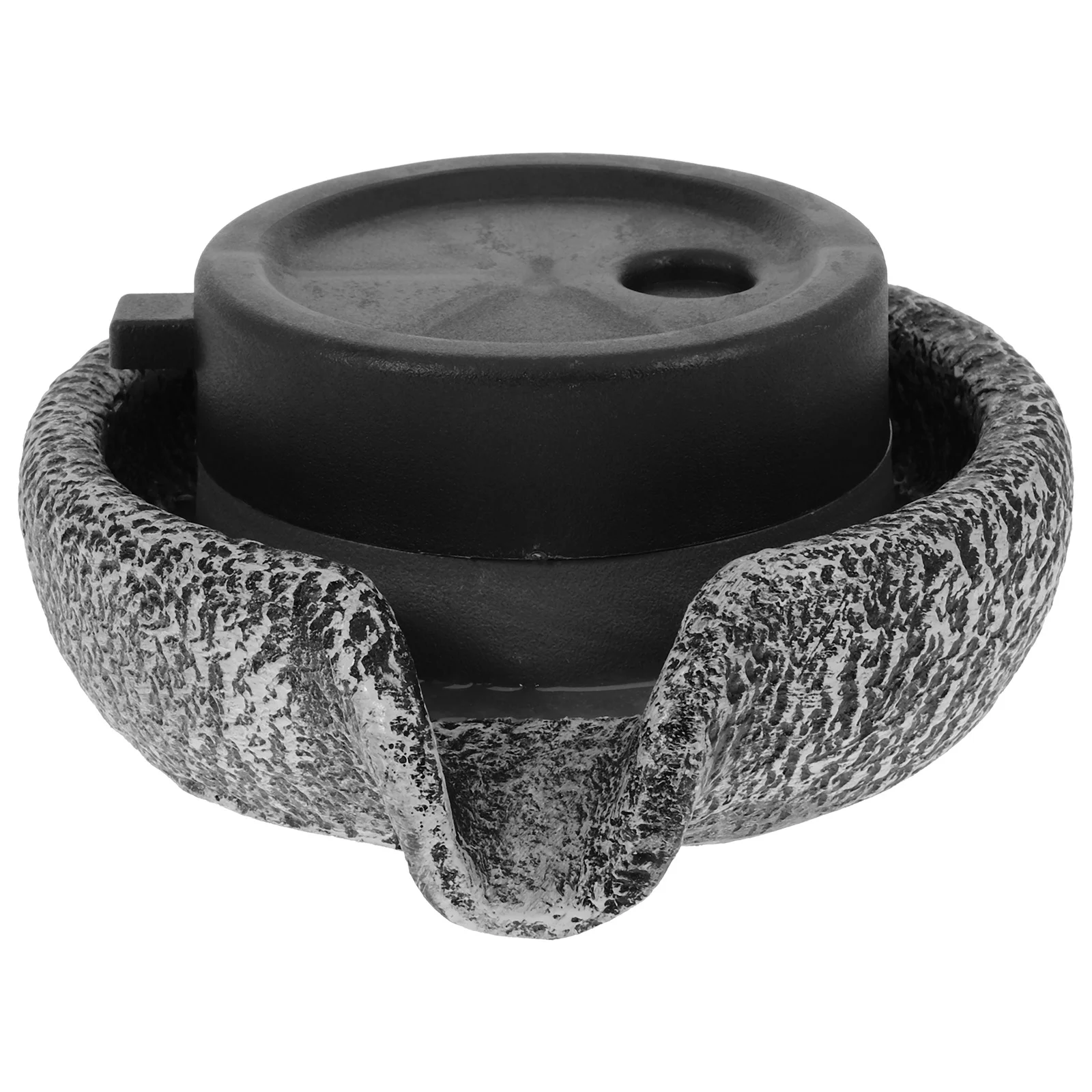 1 مجموعة محاكاة حجر مطحنة مطحنة المياه الصغيرة زخرفة المشهد الصغير تخطيط الراتنج الديكور التصوير الدعامة تخطيط المشهد حلية