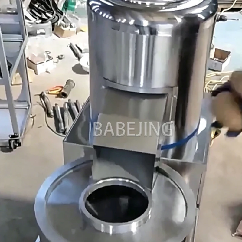 Electric Potato Cleaning Slicer Industrial Machinery for Taro New Commercial Kitchen Equipment Food Prep Cutter Machine
