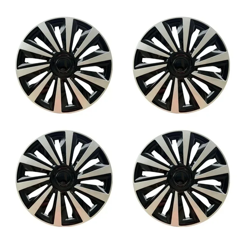 

4pcs for R14 Inch Tires Wheel Cover Caps for Iron Steel Wheel Universal Car Iron Steel Wheel Hubcaps Trim Car Replacement