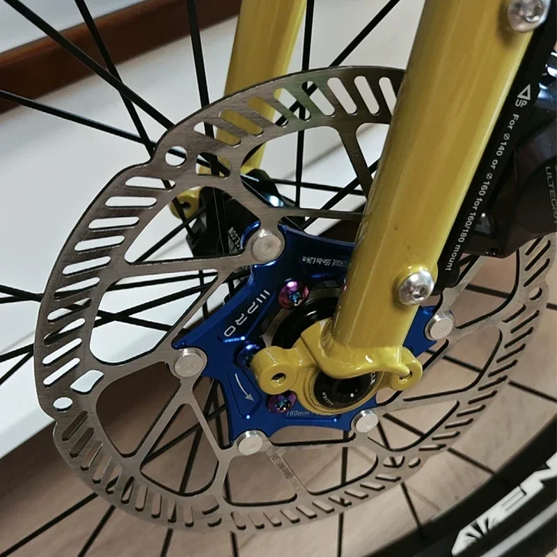 

Iiipro Bike Disc Brake Rotor Center Lock 203/180/160/140Mm Floating Rotor Ultralight Heat Dissipation Bicycle Disc Brake Rotors