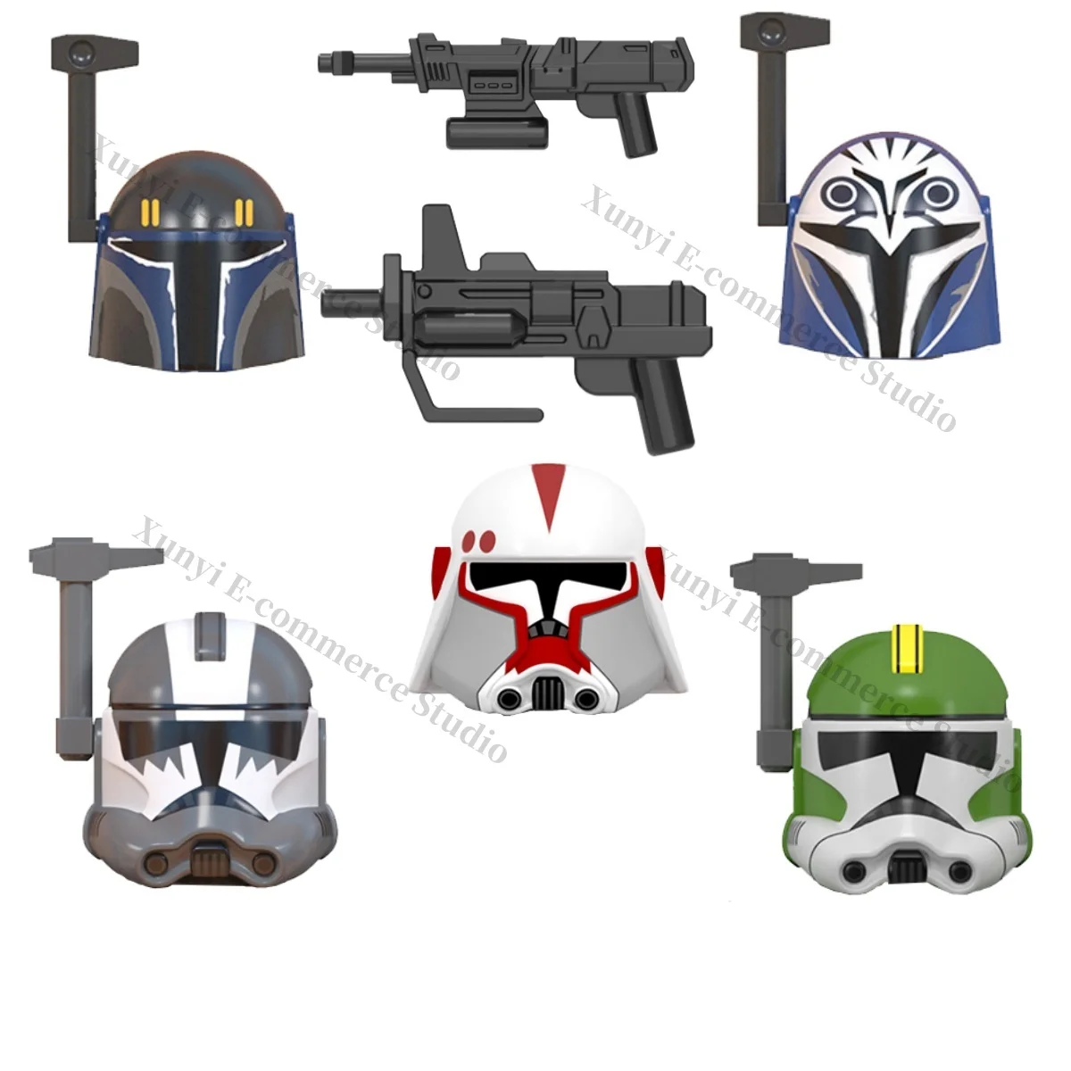 

WM6098 WM6125 Star Wars doll toys anime character 442nd Clone Trooper building blocks Mini children's brick toys gifts