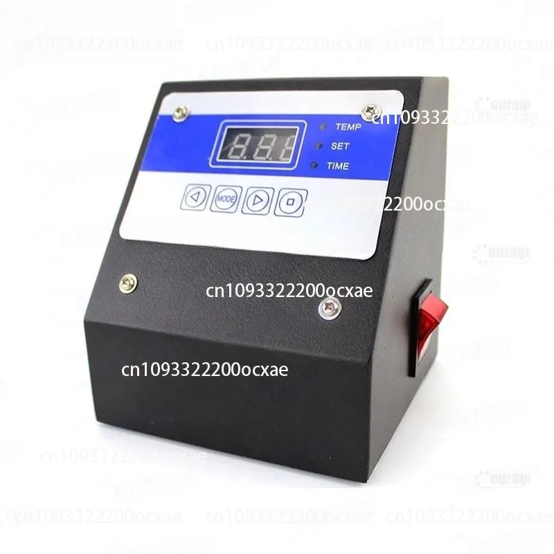 Temperature control box, cup baking machine, heat transfer machine, automatic countdown controller