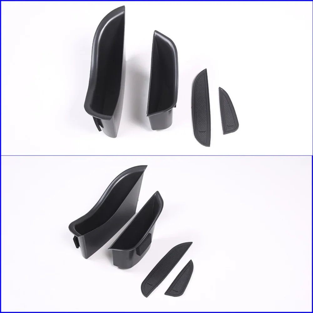 

Car Door Handle Storage Box Mobile For Mercedes Benz W205 GLC X253 C Class 2015-2021 ABS Storage Box Decorative Accessories