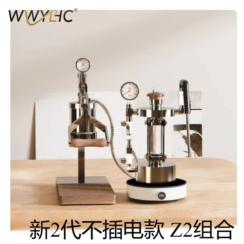 Suitable for Steam Milk Frother Machine Household Outdoor Small Portable Milk Frother Coffee Latte