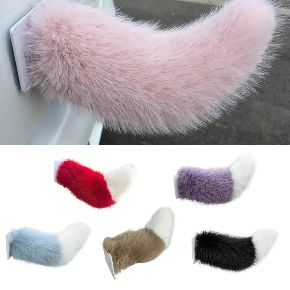 

Electric Plush Tail Sound & Remote Control Car Tail with Realistic Wagging Motion Faux Fur Tail for Car Exterior Decoration