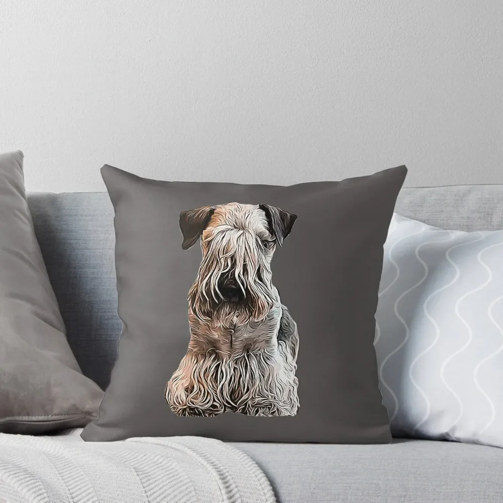 

Cesky Terrier Throw Pillow Custom Cushion Photo Bed pillowcases pillow