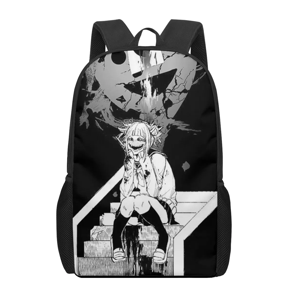 Sacs d'école imprimés en 3D, Anime My Hero Academia HIMIKO Toga, pour garçons et filles, sac à dos Pac