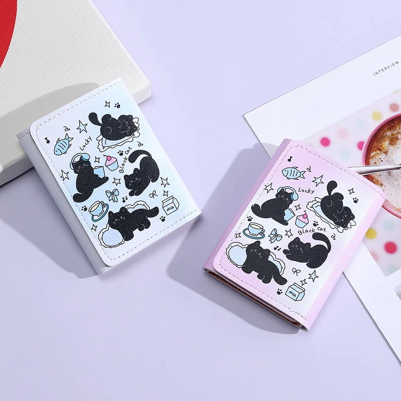 

Multi-Card Card Bag Pu Leather Wallet Coin Purse for Ladies Purse Gift For Women Casual Use