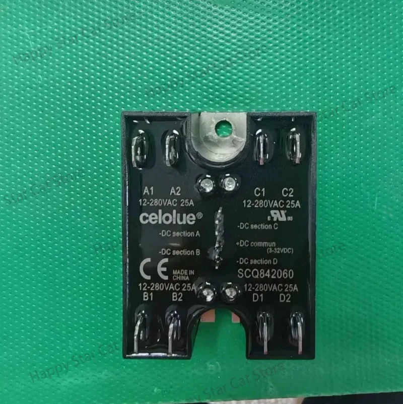 

1 Pcs Syde Celduc 4-pole solid state relay SCQ842060 Real object