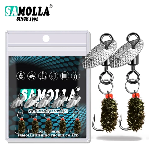 Нахлыстовые мушки SAMOLLA из высокоуглеродистой стали