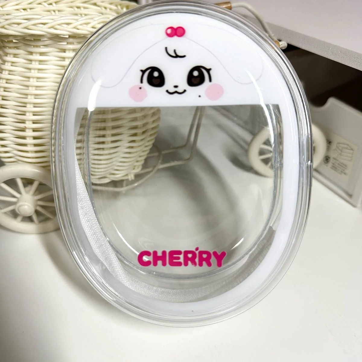 الحيوان الإبداعية حقيبة صغيرة دمية الديكور حقيبة 13.5*10.5*5 سنتيمتر الكرتون لطيف بولي كلوريد الفينيل حقيبة التخزين المنظم Wonyoung Yujin Rei Gaeul Leeseo Liz Kpop