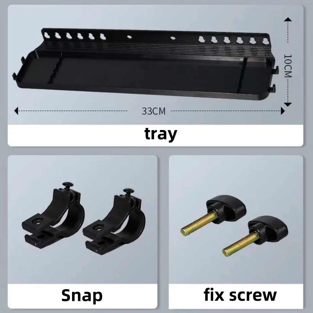 Replacement Sketch Rack Detachable Easel Tray Shelf 35X10CM Storage Easy to Install for Artists Student PP Plastic Support 2Kg