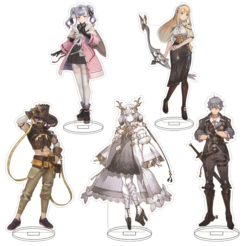 16CM Anime Acryl-Ständer ‌   Atelier Ryza: Ever Darkness & the Secret Hideout Reisalin Stout Cosplay-Figur Ornamente Geschenke