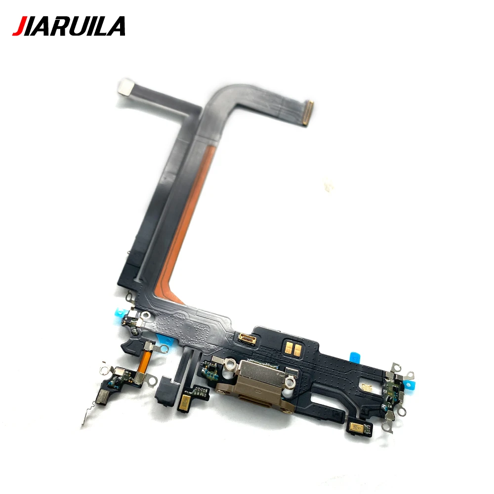 USB Dock Connector Charging Port Flex Cable For iPhone 13 Pro Max 13 Mini Charger Board With Mic Module