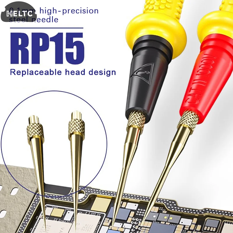 1PC RP15 Geschwindigkeit Multimeter Test Kabel Ultra Dünne Multimeter Test Blei Austauschbare Stift Spitze Universal Zu Zeiger/Digital multimeter