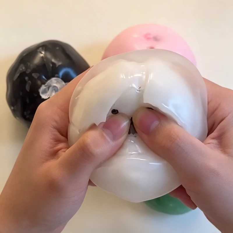 Crispy Squishy Ball Cracking Wax Crunchy Shatter Stress Ball ASMR Cute Seal Pop Sound Anti Stress Relief Fidget Toys for Adults - view 4