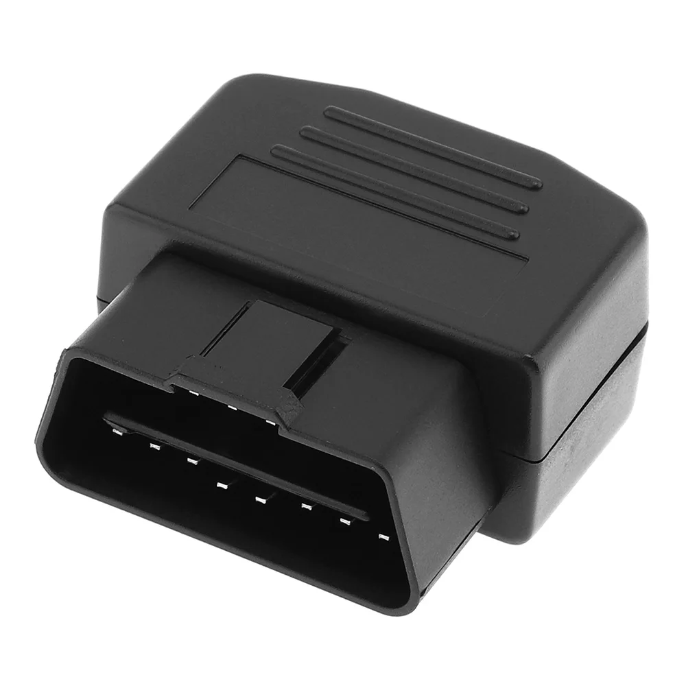 OBD II OBD2 DIY 16Pin Male Extension Opening Cable Car Diagnostic Interface Connector Plug Adapters with Shell and Screw