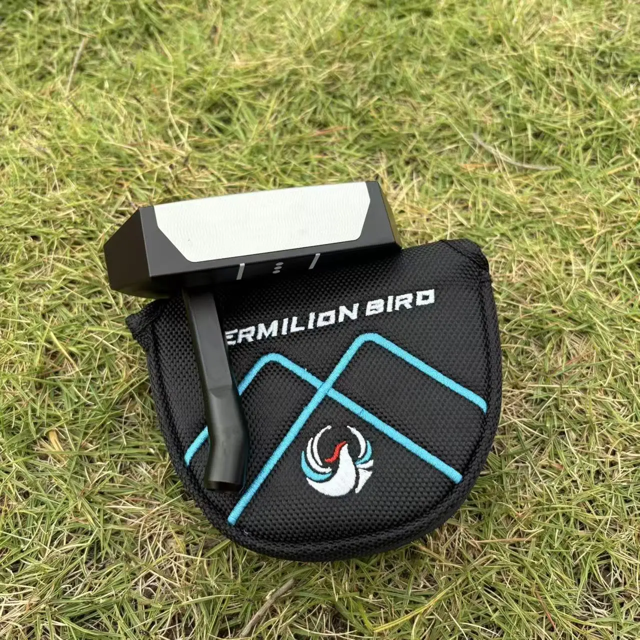 Vermilion Bird Skull Putter Head Unique Gothic Style Golf Putter for Men Right Hand Heavy Head for Accurate Putting