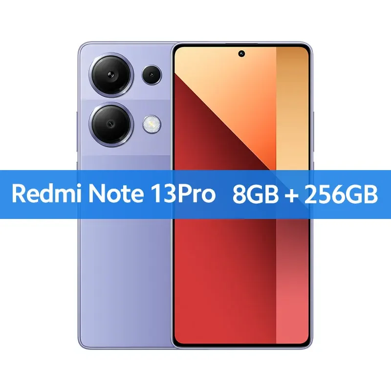 Global Version Xiaomi Redmi Note 13 Pro MediaTek Helio G99-Ultra 200MP OIS Camera 67W Turbo Charging 6.67" AMOLED display NFC