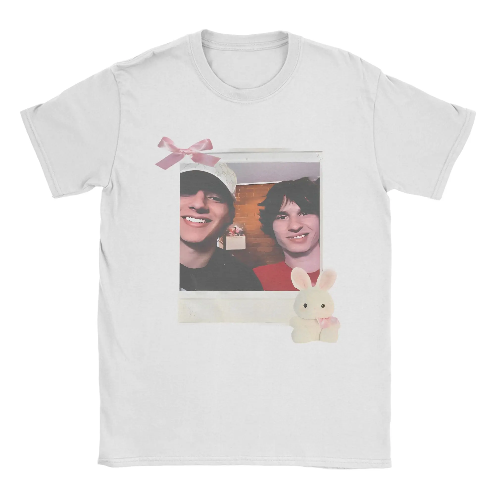 

Harajuku T-Shirt Slushy Noobz Martin and Hamzah Cotton T Shirts Hipster Tee Shirt for Men's Summer Awesome Short Sleeve Tees