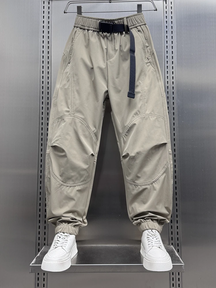 

Loose Casual Cargo Pants Men's Spring Summer New Sle Faionable Patchwork Slim Fit Harem Pants Youthful Energy Sle