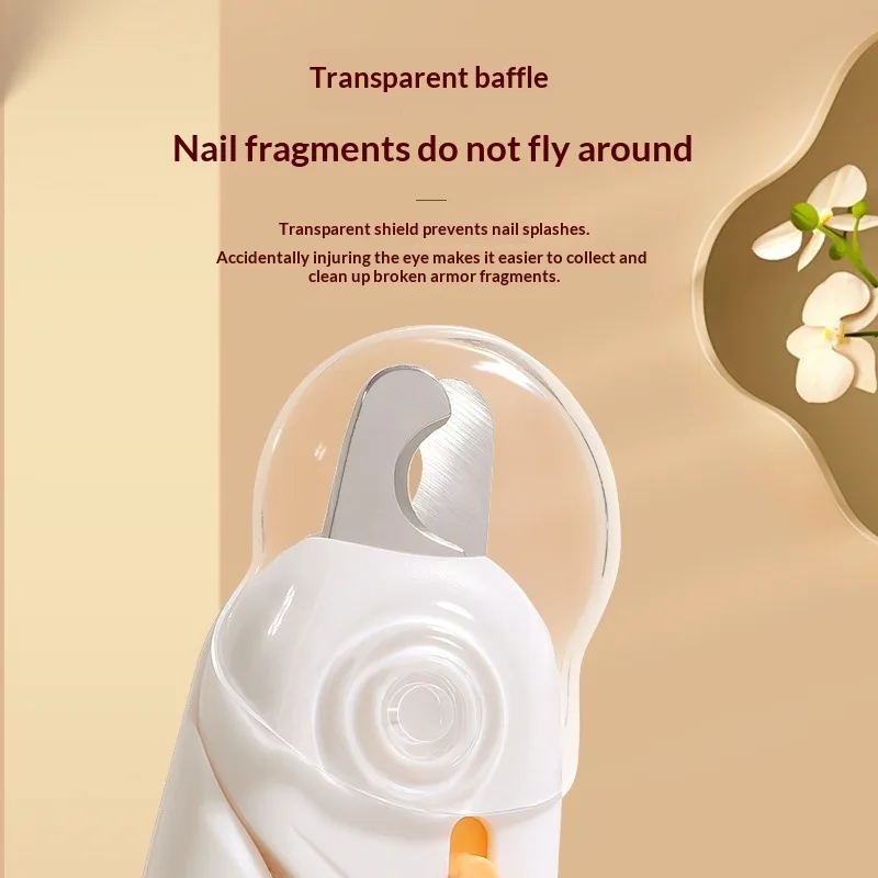 Pet Nail Clipper Anti-Bleeding Design, Avoid Cutting Quick, Nail Trimmer for Cats and Dogs Pet Grooming Supplies
