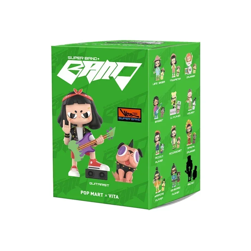 

POP MART Vita Super Band Series Blind Box | Cute Anime Figure Collectible Mystery Toy Gift for Desktop Decoration
