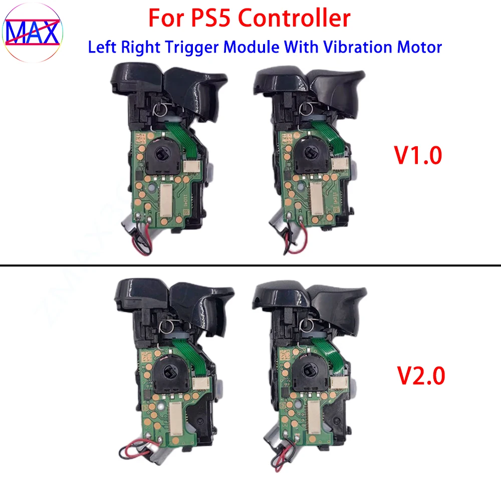 

Original L1 R1 L2 R2 Trigger Module Assembly With Vibration Motor For PS5 Controller Left Right Triggers Buttons Replacement