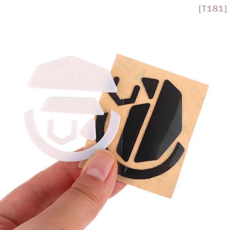 

[E] 1Set Mouse Skate Feet Pad for G502 Superlight Mouse Glides Curve Edge Mouse Non-slip Foot Stickers w/Alcohol Pad