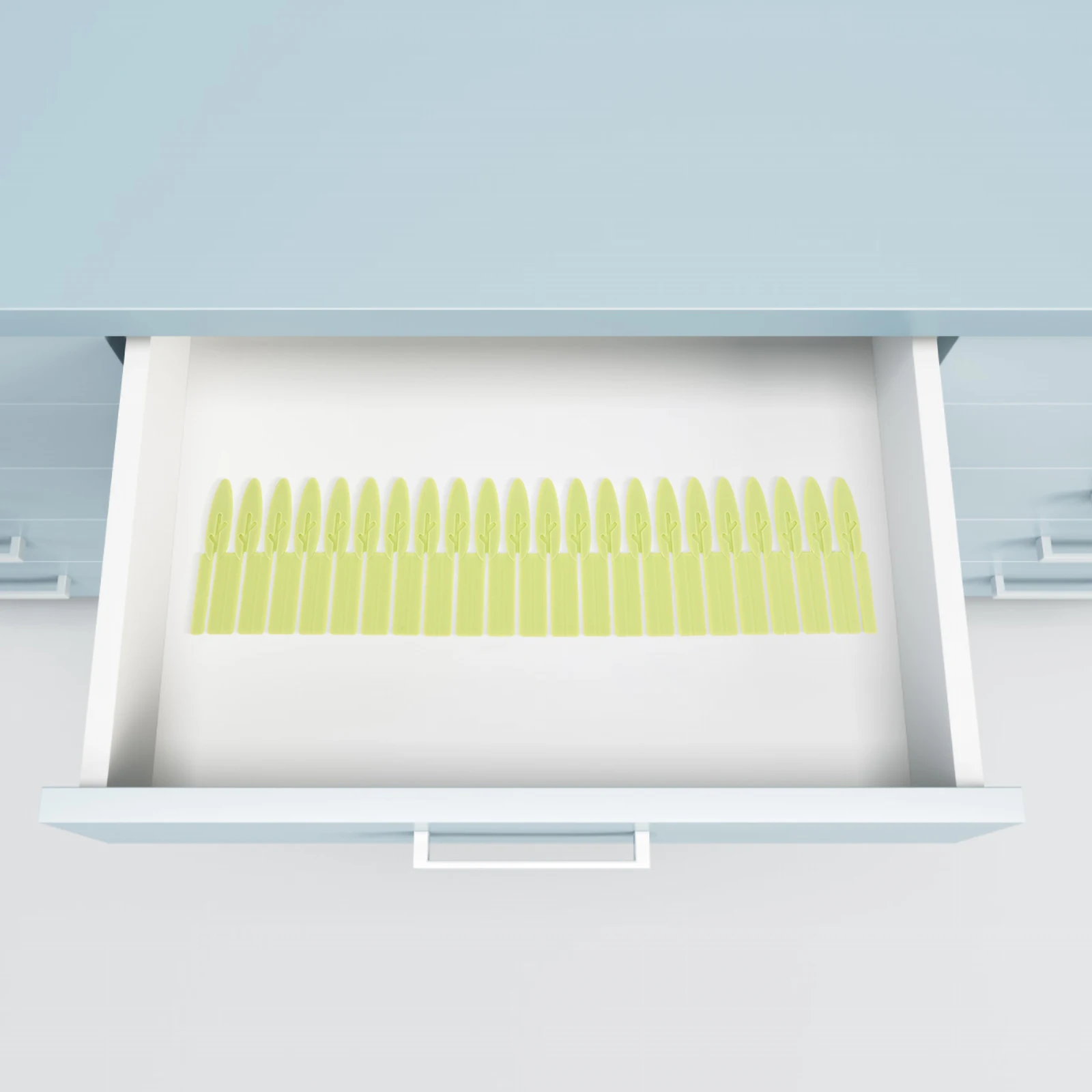 

4Pcs Adjustable Plastic Drawer Dividers Drawer Partition Separator for Kitchen Bedroom Office Flexible Organizer Storage