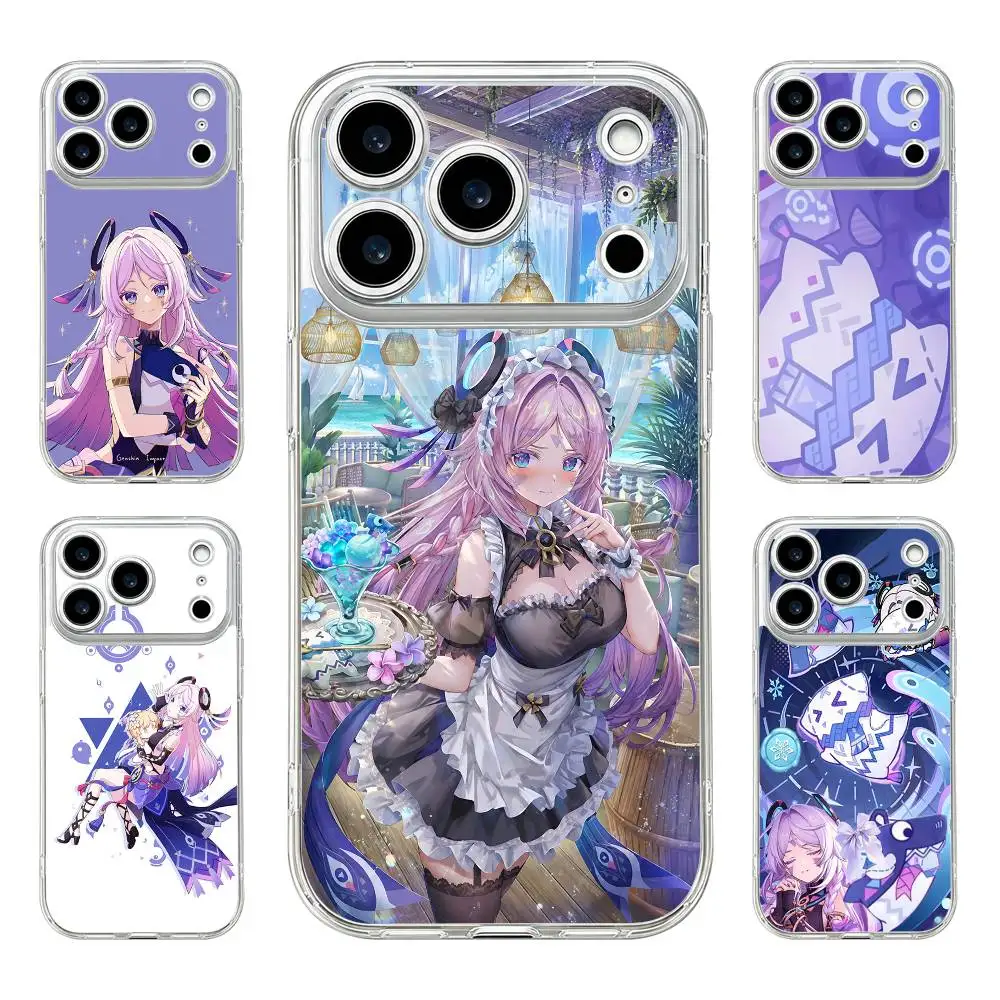 G-GENSHIN C-Citlali  Phone Case for iPhone 17 16 15 11 12 13 14 Plus 15 ProMax  Pro 16e Ultra Thin Clear TPU Cover Bag