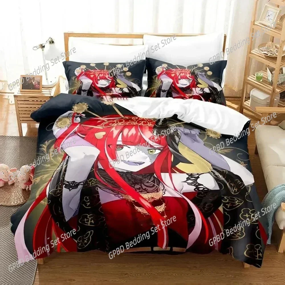 KAWAII Kureiji Ollie ZOMBIE IDOL Comfortable Duvet Quilt Cover Pillowcase Bedding Set Children Bedroom Decoration Home Textile