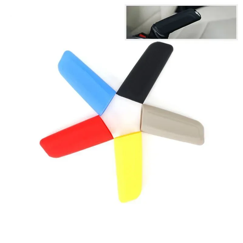 Silicone Gear Shift Knob Cover for Manual 5/6-Speed Car Non-Slip Grip Handle Car Interior Accessories Protective Gear Shift Cove