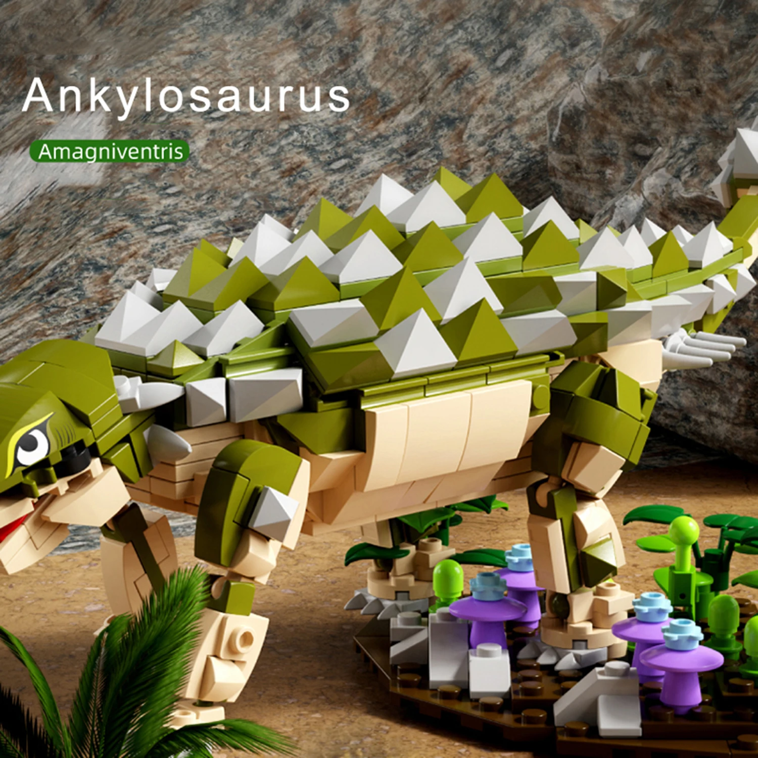 600+PCS Zestaw klocków konstrukcyjnych Dinosaur World Zestaw puzzli do montażu Klocki Kreatywne prezenty edukacyjne na biurko