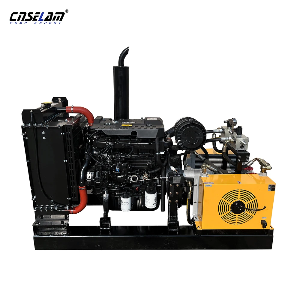 Customized Skid-mounted Hydraulic Power Station Global Warranty