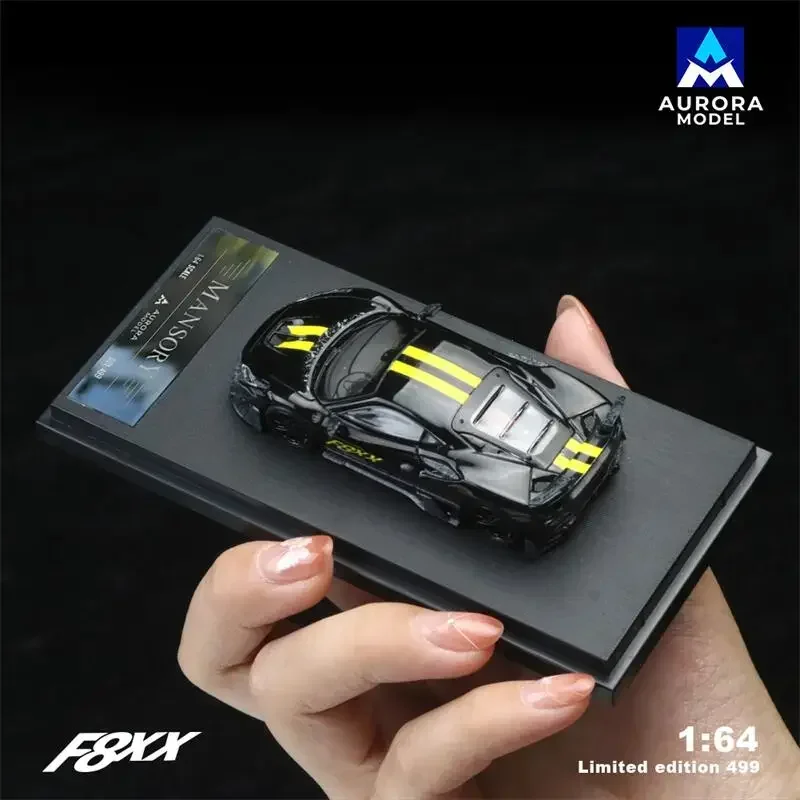 

1:64 Tributo Mansory F8XX Black Limited499 Diecast Collector's Vehicle Model Car