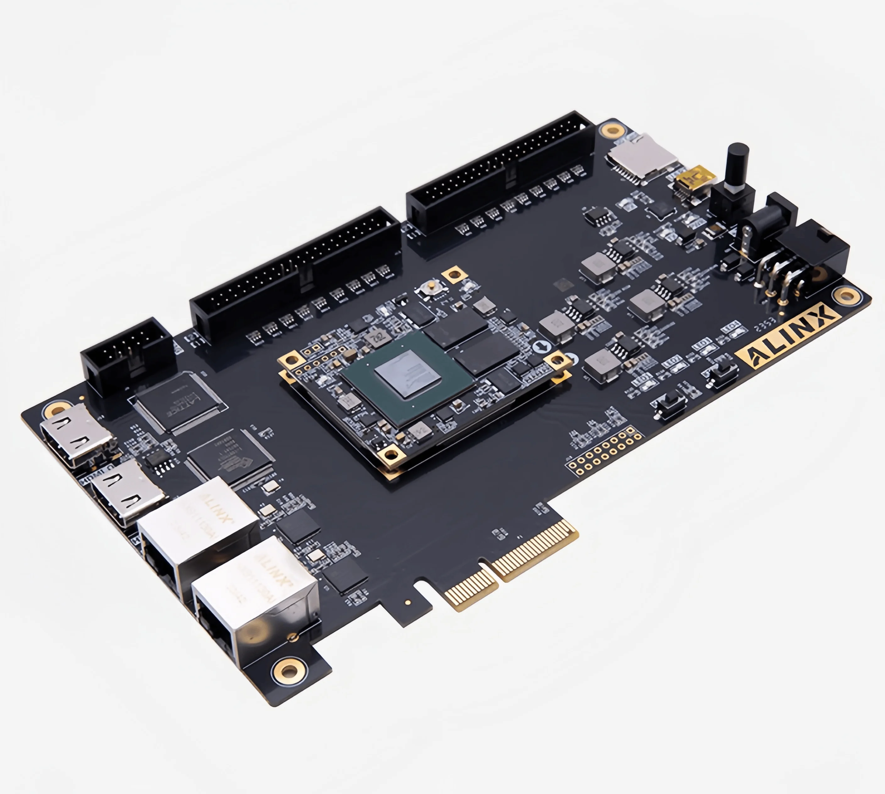 ALINX Xilinx A7 FPGA Development Board — Core Board (Artix-7, PCIe)   AX7103 / AX7203