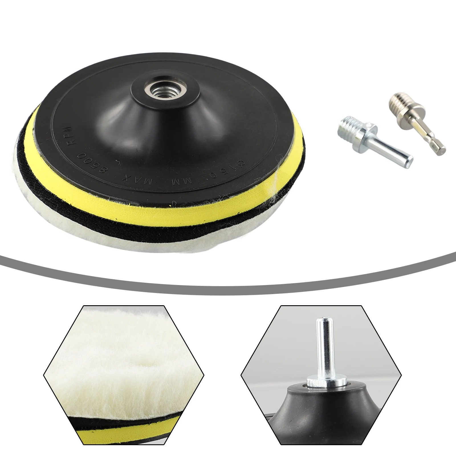 この8枚セットのバフ研磨パッドで、カーケアのルーチンをアップグレード。高品質ウールパッドなども含まれています。